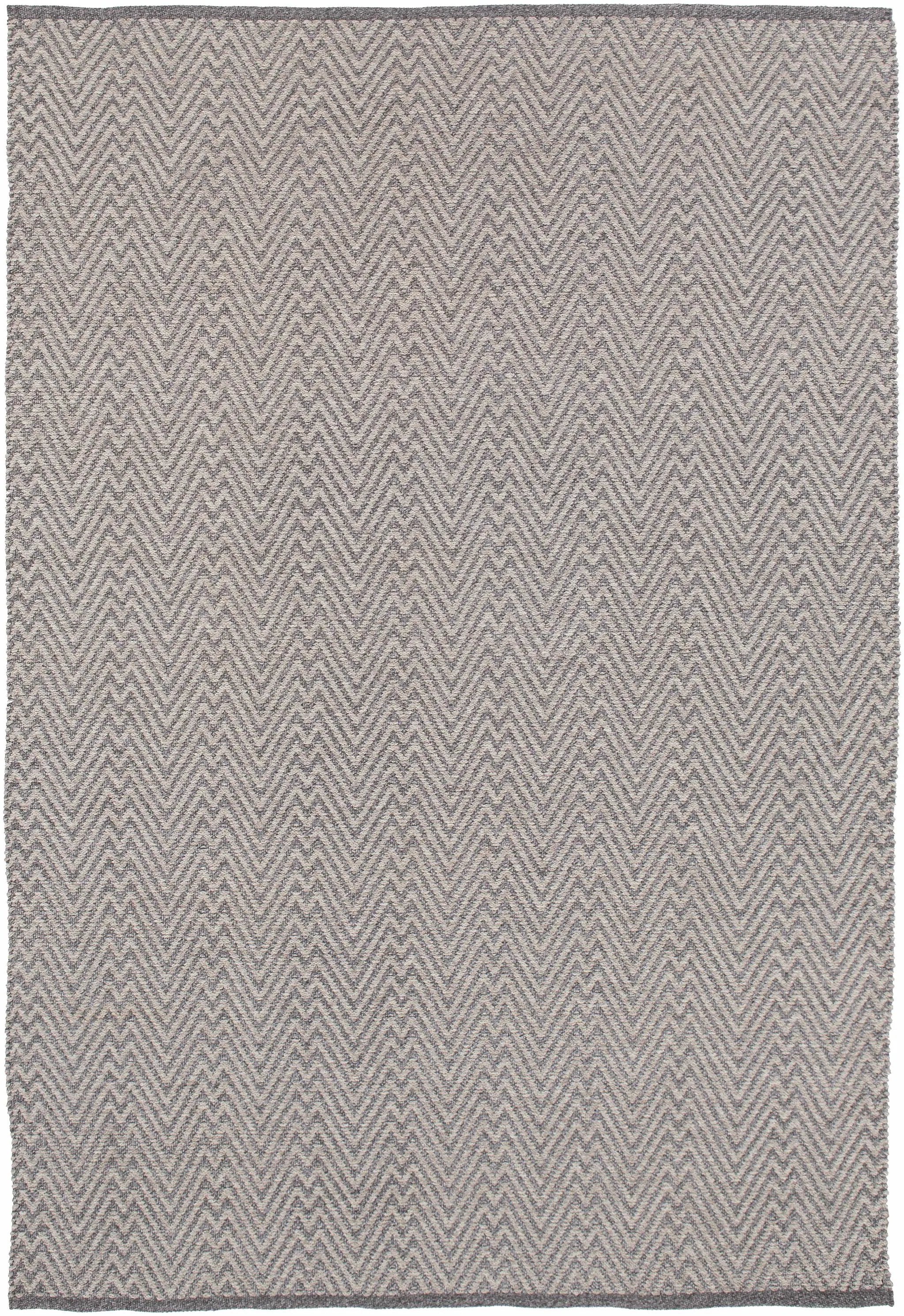 Herlong Charcoal Herringbone Outdoor Rug - Clearance by Boutique Rugs
