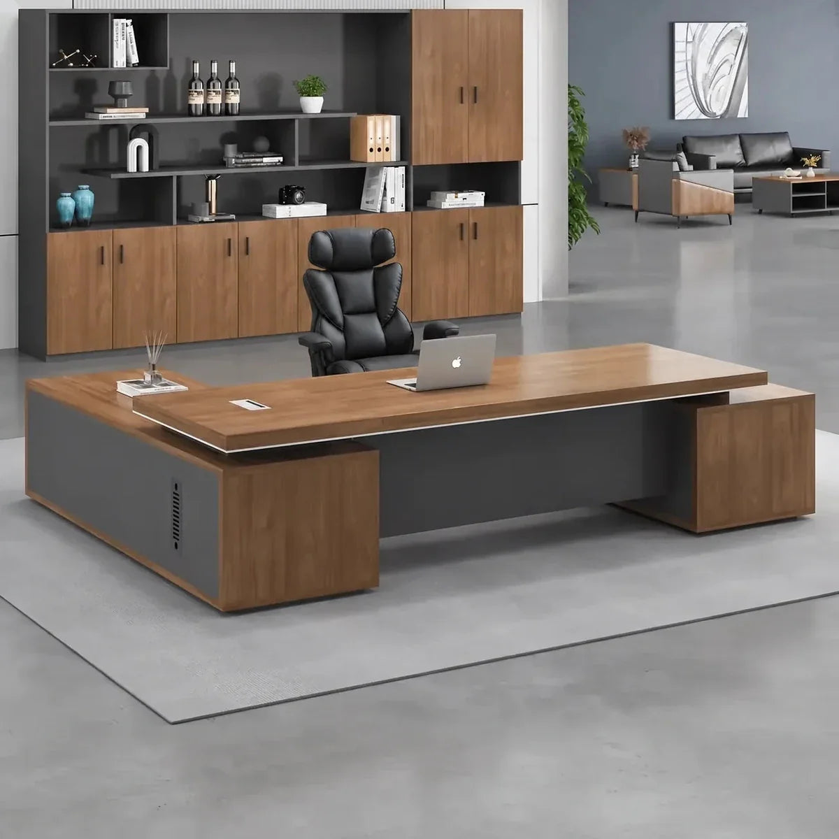 Hewson · Modern L-Shaped Executive Desk, photo 2 of 10