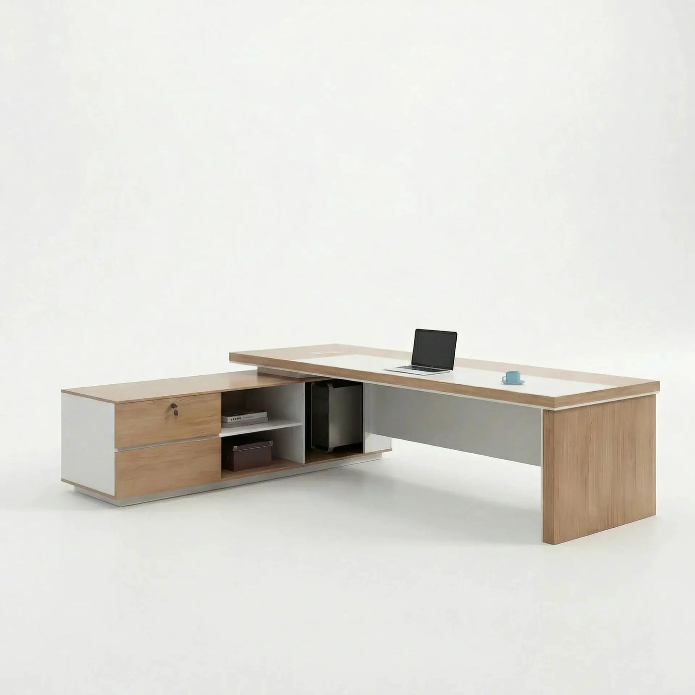 Lynx · Modern L-Shaped Executive Desk by Arc Grove