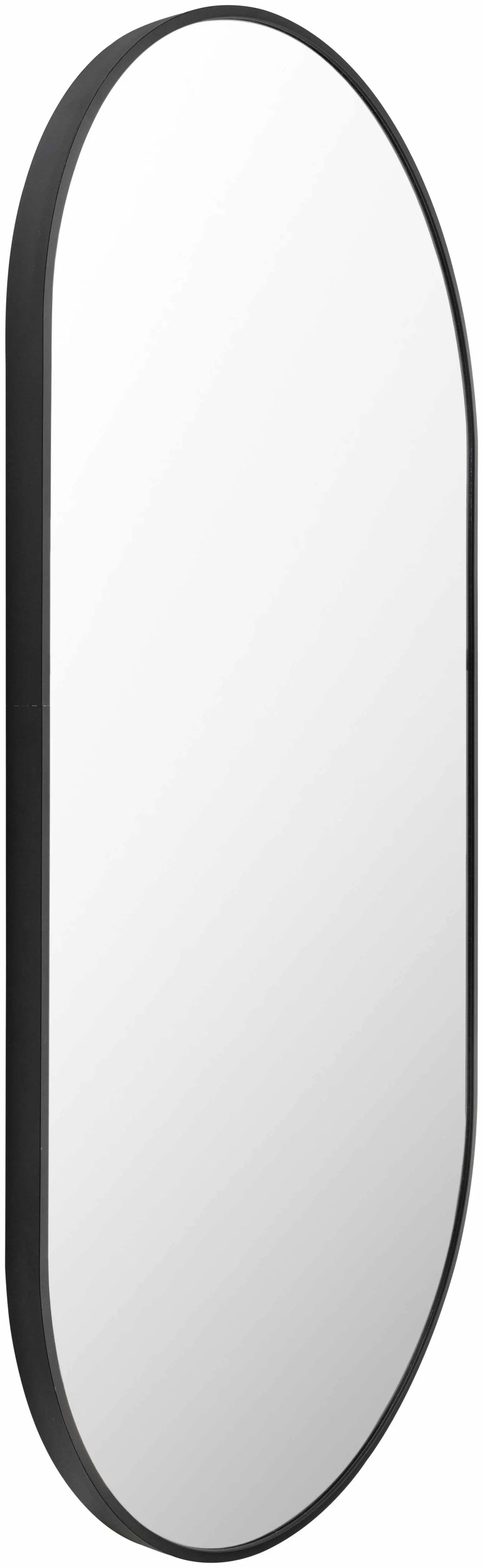 Hagenburg Black Iron Frame Mirror by Boutique Rugs