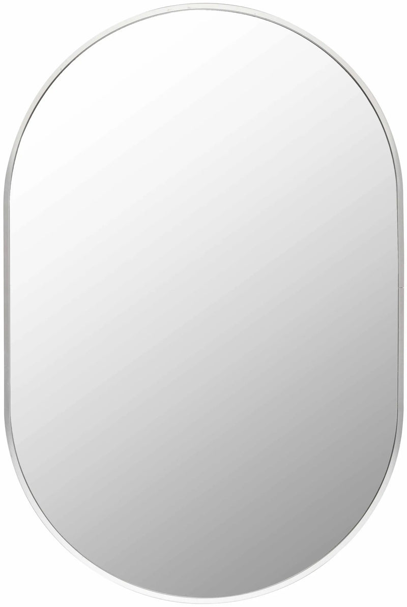 Hagenburg Silver Iron Frame Mirror by Boutique Rugs