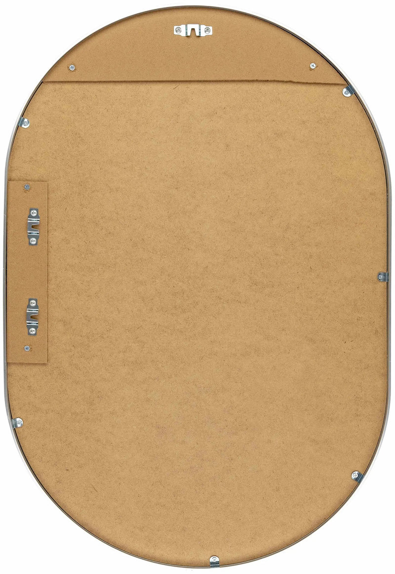 Hagenburg Silver Iron Frame Mirror by Boutique Rugs