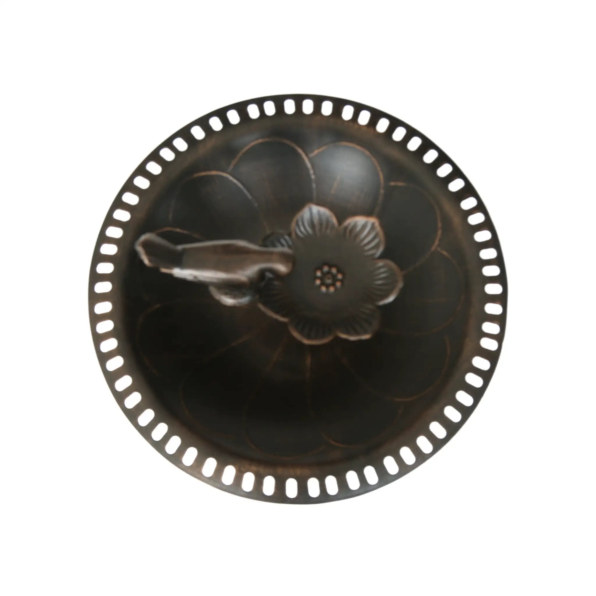 Outdoor Aluminum and Iron Bird Bath by HouseOfZazla