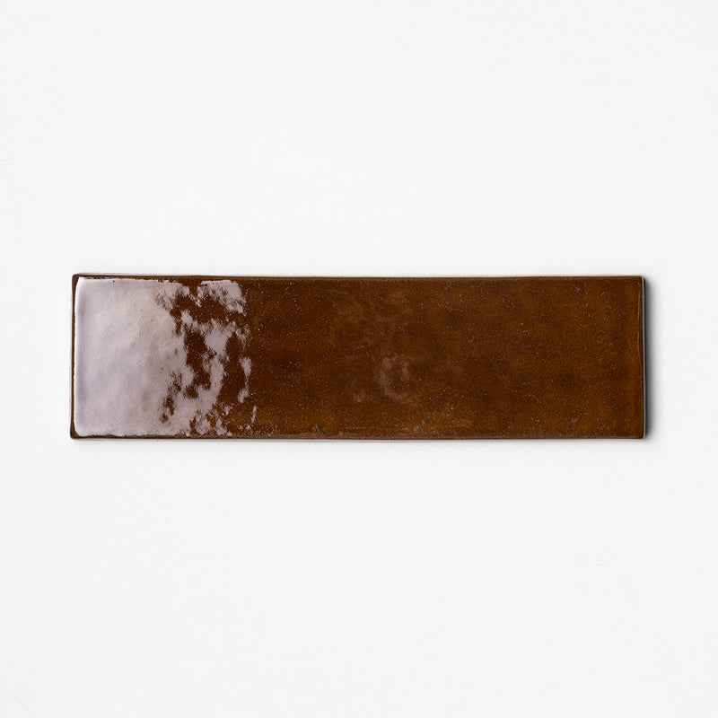 Hickory Glossy 2 1/4x7 7/8x3/8 Glazed Terracotta Glossy 4x8 Tiles