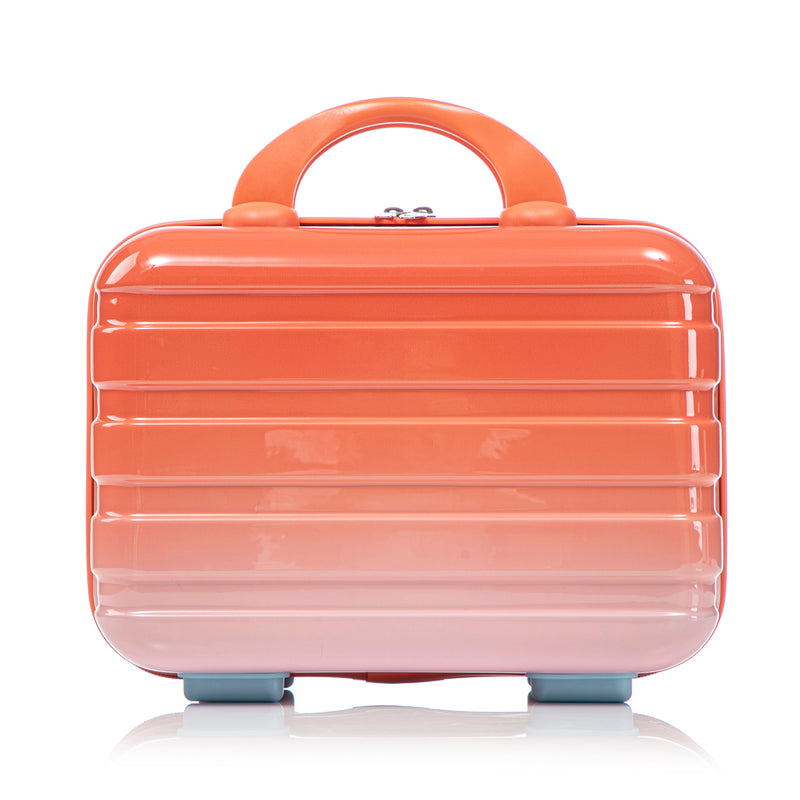 2 Pc PC Spinner Wheel Luggage Set with Lock - Gradient Blue Red, photo 19 of 43