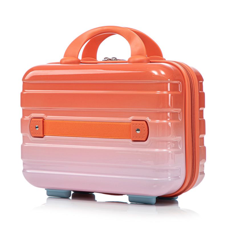 2 Pc PC Spinner Wheel Luggage Set with Lock - Gradient Blue Red, photo 41 of 43