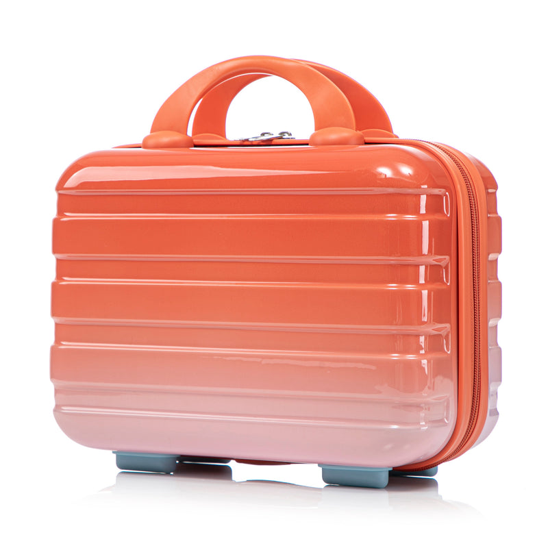 2 Pc PC Spinner Wheel Luggage Set with Lock - Gradient Blue Red, photo 42 of 43