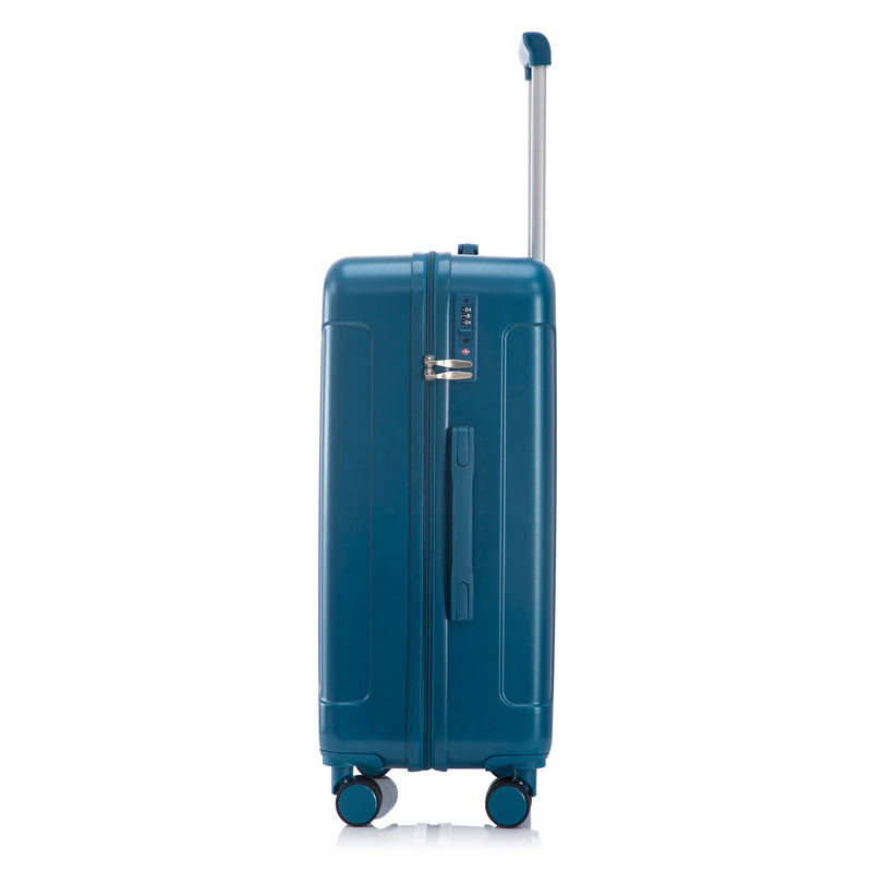 3-Piece ABS Spinner Wheel Luggage Set 20"/24"/28" Dark Blue, photo 25 of 27
