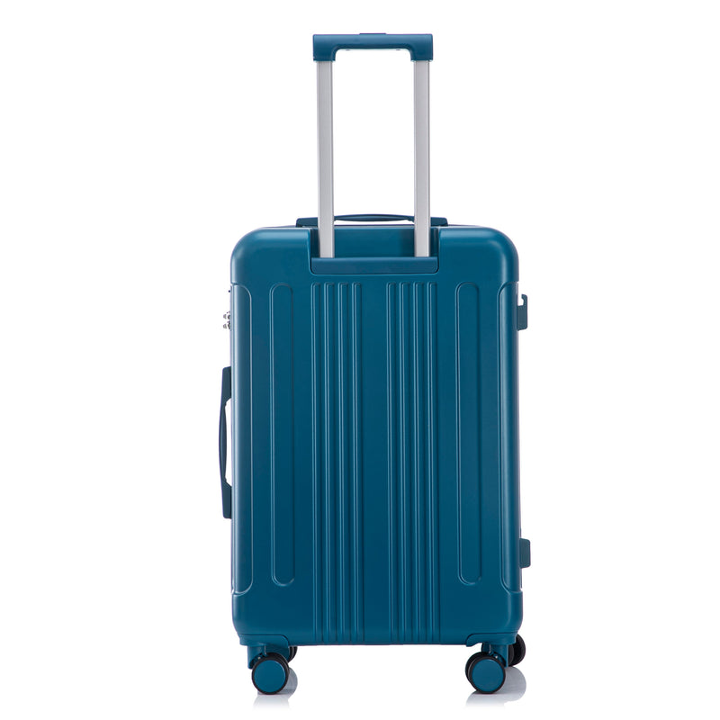 3-Piece ABS Spinner Wheel Luggage Set 20"/24"/28" Dark Blue, photo 26 of 27
