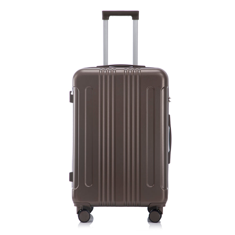 3 Piece ABS Spinner Wheel Luggage Set with Spinner Wheels - Brown, photo 25 of 27