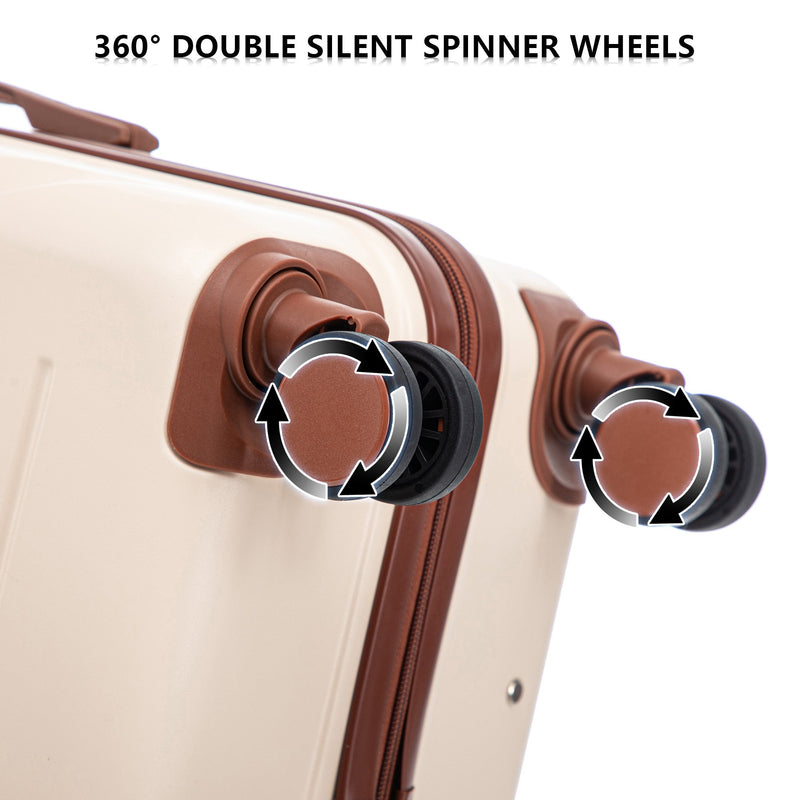 3-Piece ABS Spinner Wheel Luggage Set, photo 10 of 28