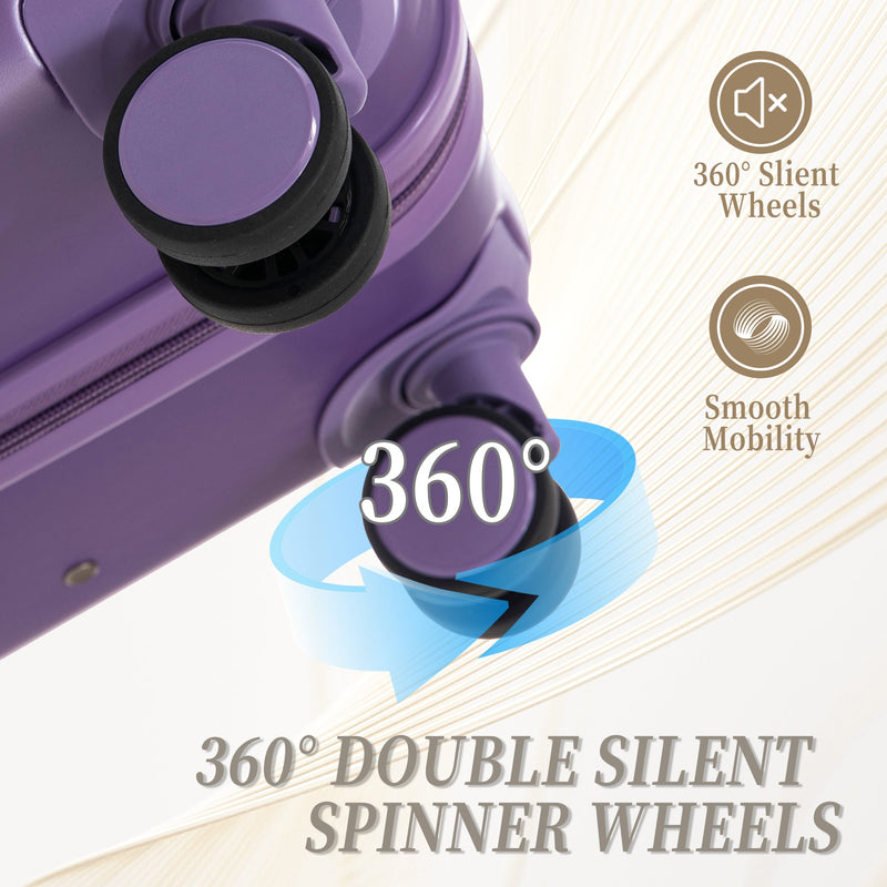HIFINE Tourist 3-Piece ABS Spinner Wheel Luggage Set, photo 11 of 28