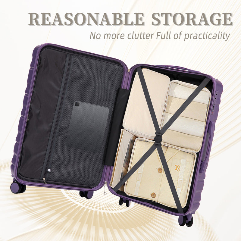 HIFINE Tourist 3-Piece ABS Spinner Wheel Luggage Set, photo 12 of 28