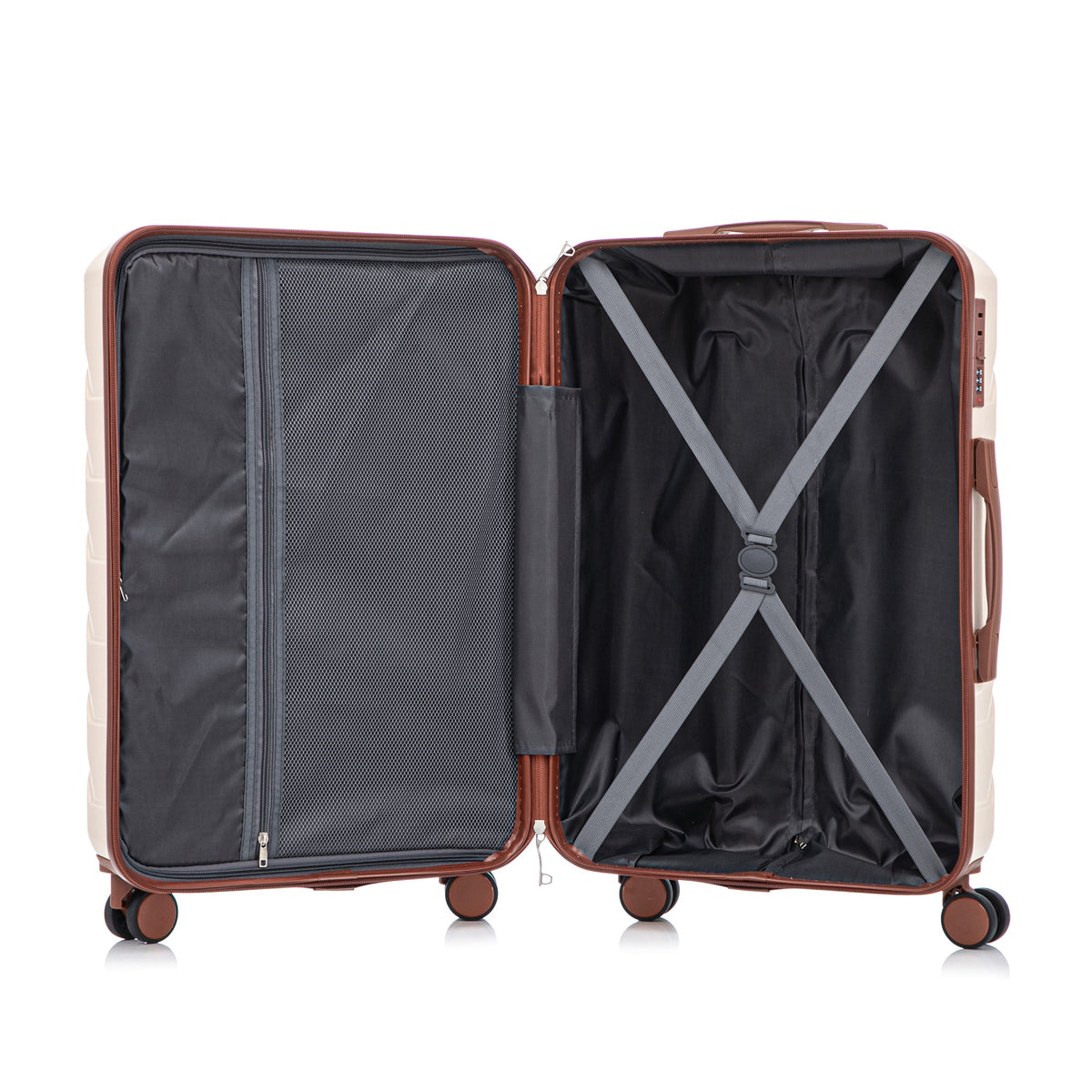 3-Piece ABS Spinner Wheel Luggage Set, photo 19 of 28