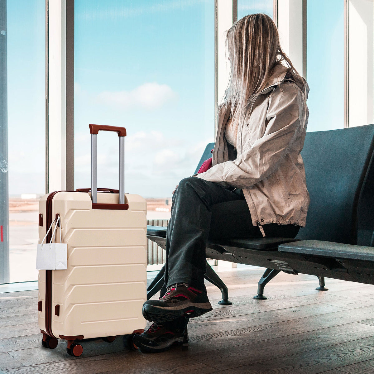 3-Piece ABS Spinner Wheel Luggage Set, photo 2 of 28