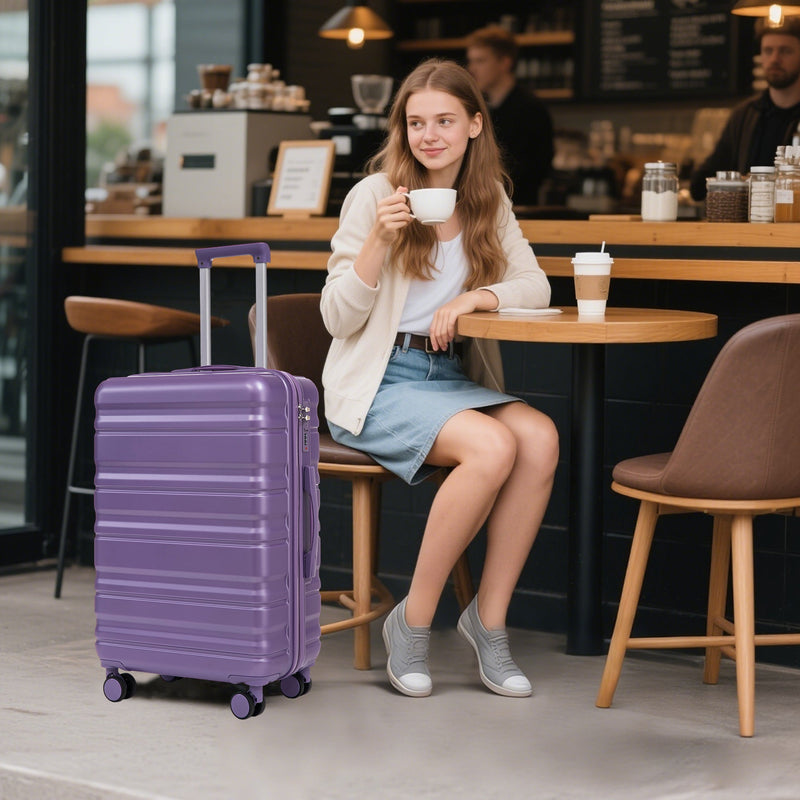 HIFINE Tourist 3-Piece ABS Spinner Wheel Luggage Set, photo 4 of 28