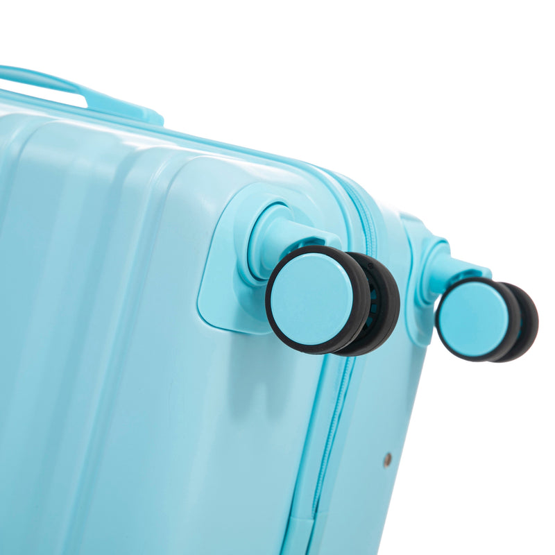 HIFINE Tourist 3-Piece ABS Spinner Wheel Luggage Set (Blue), photo 21 of 28
