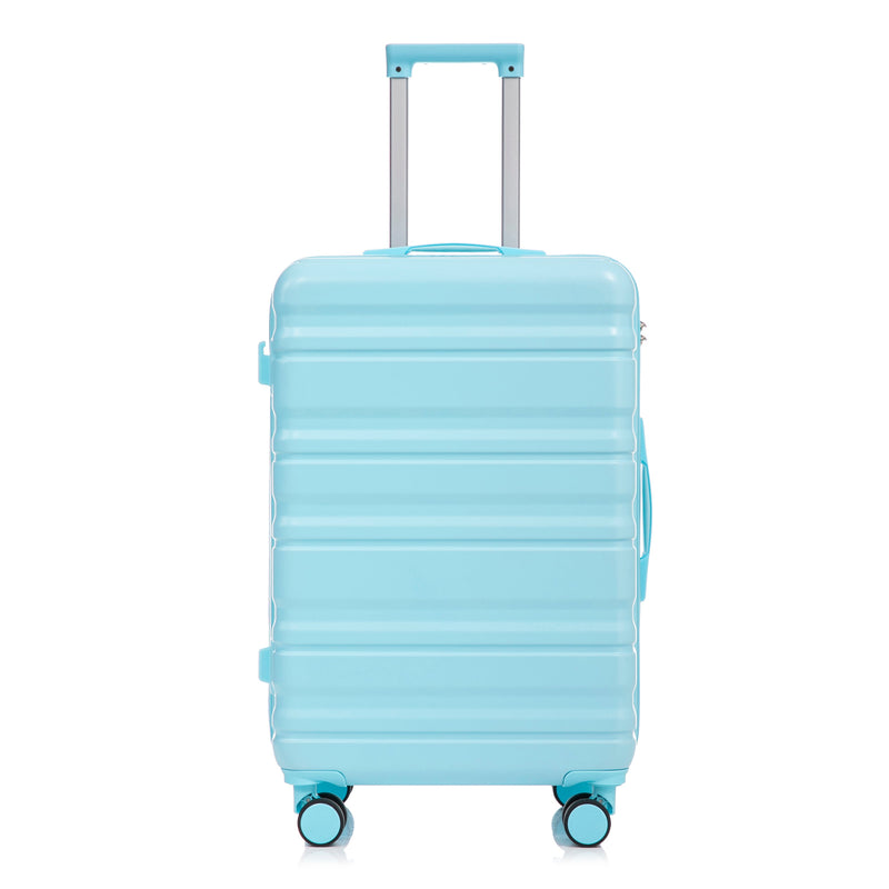 HIFINE Tourist 3-Piece ABS Spinner Wheel Luggage Set (Blue), photo 22 of 28