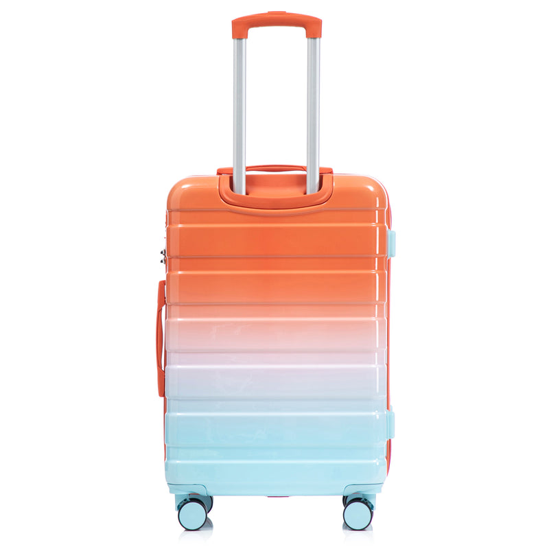 3-Piece Spinner Wheel Luggage Set with Silent Wheels - Blue Red, photo 22 of 26