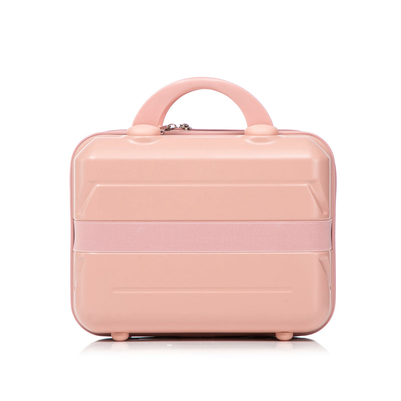 ABS 2-Piece Luggage Set with Spinner Wheels and Combination Lock - Pink, photo 23 of 38