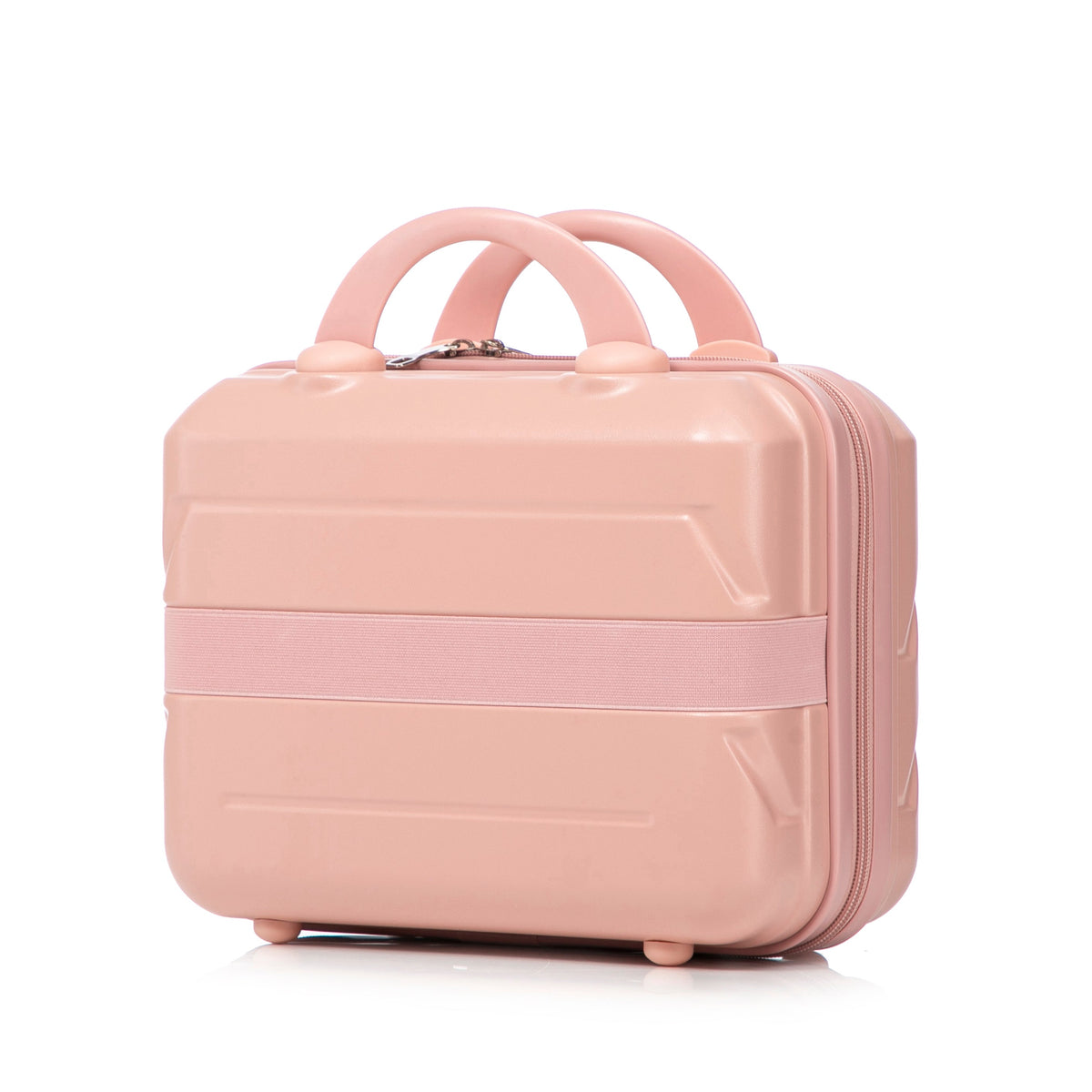 ABS 2-Piece Luggage Set with Spinner Wheels and Combination Lock - Pink, photo 28 of 38