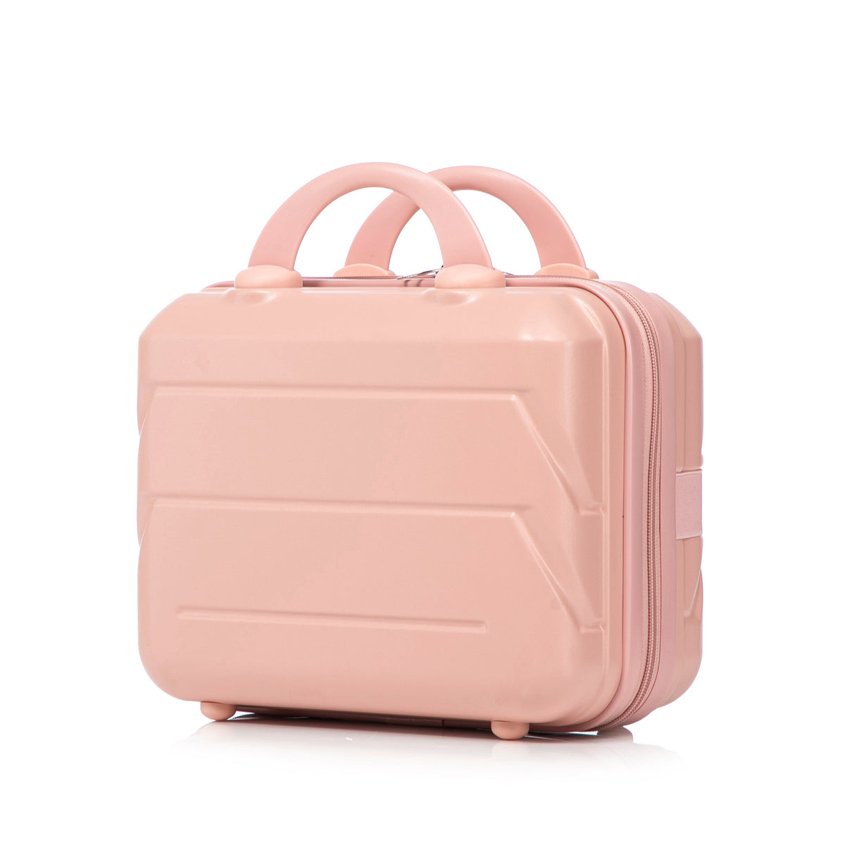 ABS 2-Piece Luggage Set with Spinner Wheels and Combination Lock - Pink, photo 31 of 38