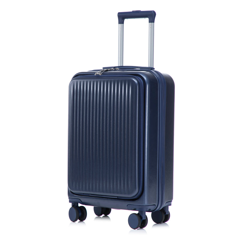 ABS Spinner Luggage Set with Combination Lock - Navy, photo 16 of 47