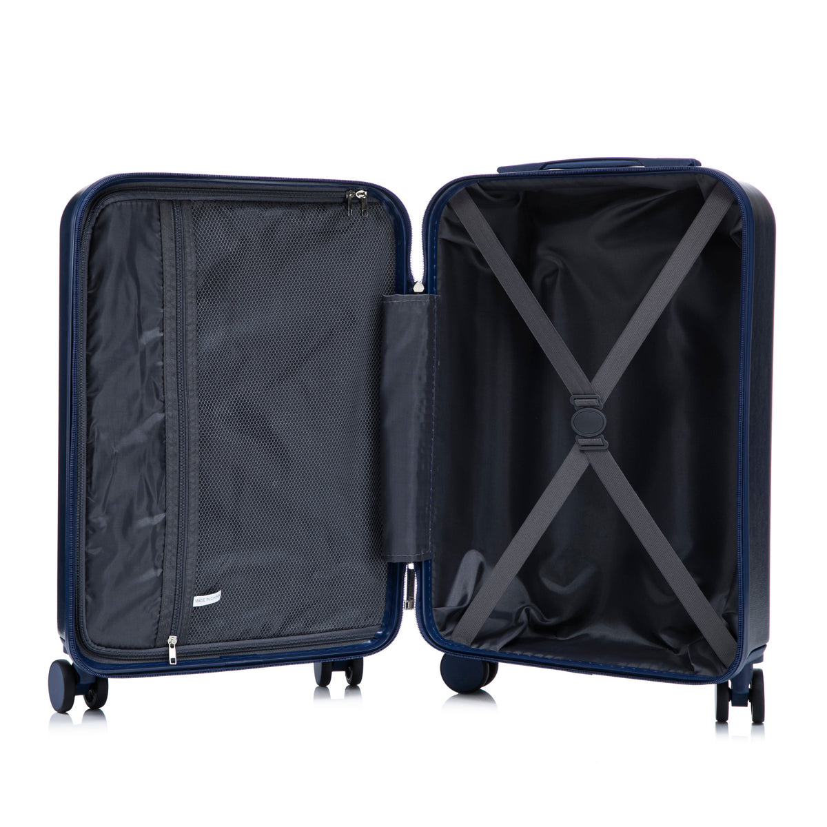 ABS Spinner Luggage Set with Combination Lock - Navy, photo 19 of 47