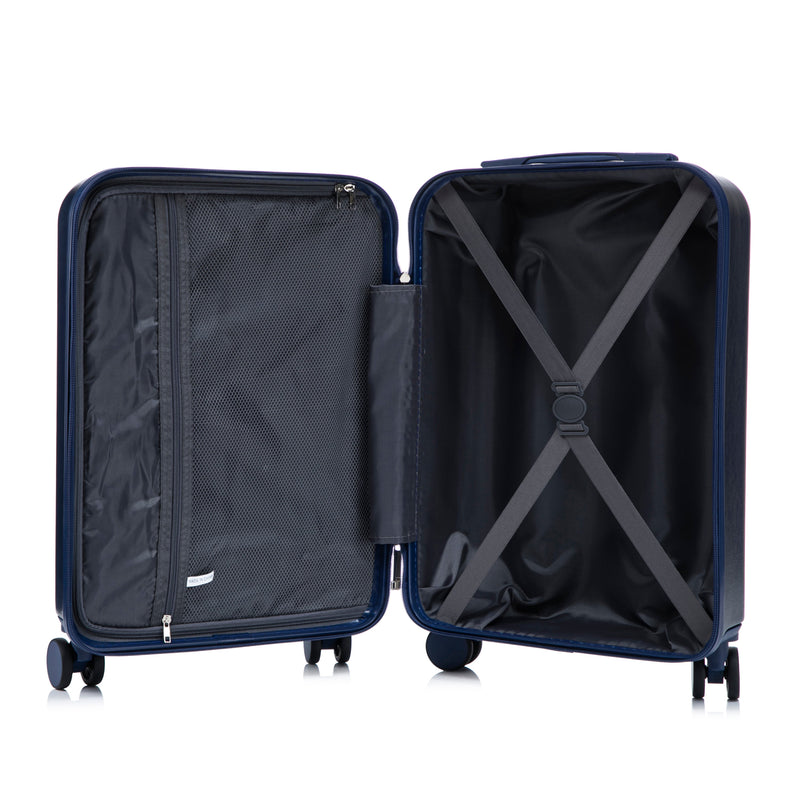 ABS Spinner Luggage Set with Combination Lock - Navy, photo 19 of 47