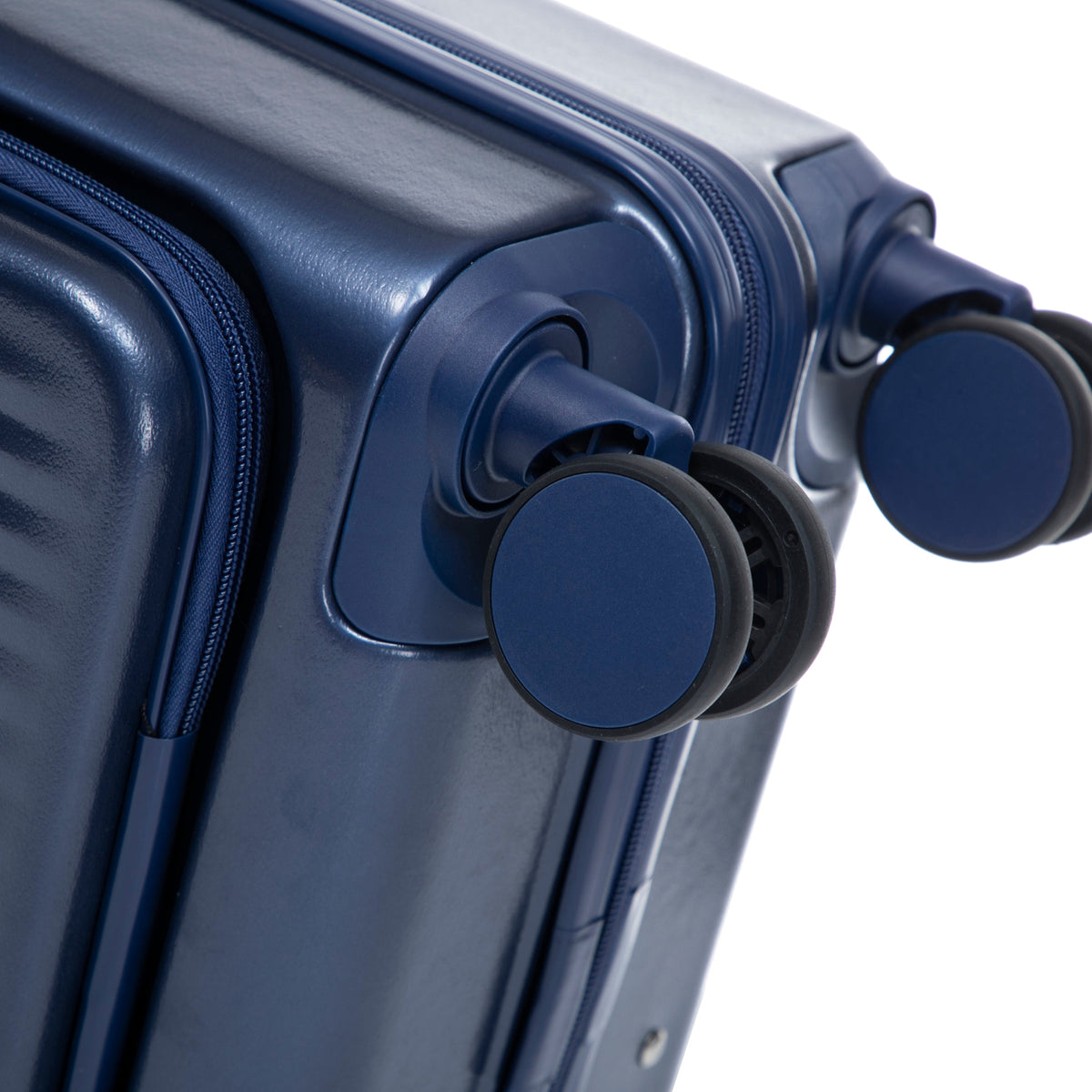 ABS Spinner Luggage Set with Combination Lock - Navy, photo 33 of 47