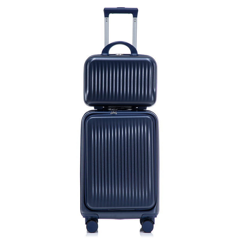 ABS Spinner Luggage Set with Combination Lock - Navy, photo 47 of 47