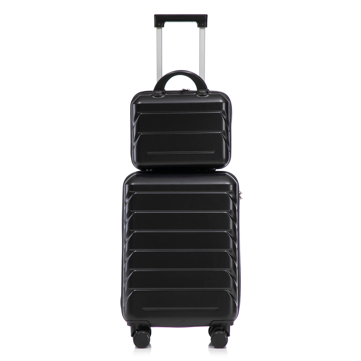 ABS Spinner Wheel Luggage Set with Combination Lock - Black, photo 13 of 38