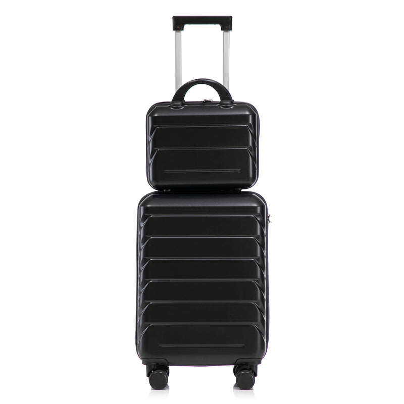 ABS Spinner Wheel Luggage Set with Combination Lock - Black, photo 13 of 38