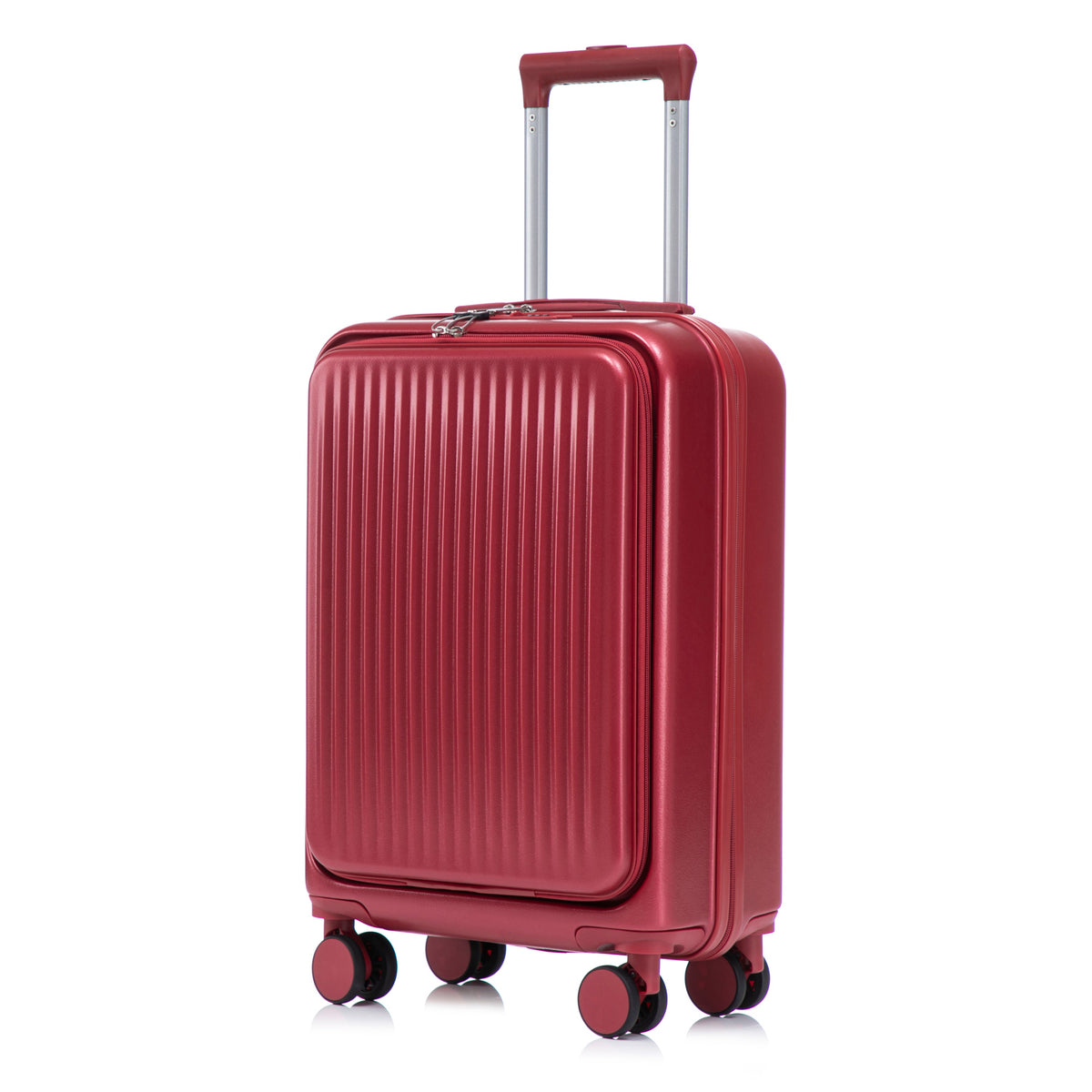 ABS Spinner Wheel Luggage Set with Combination Lock - Red, photo 16 of 47