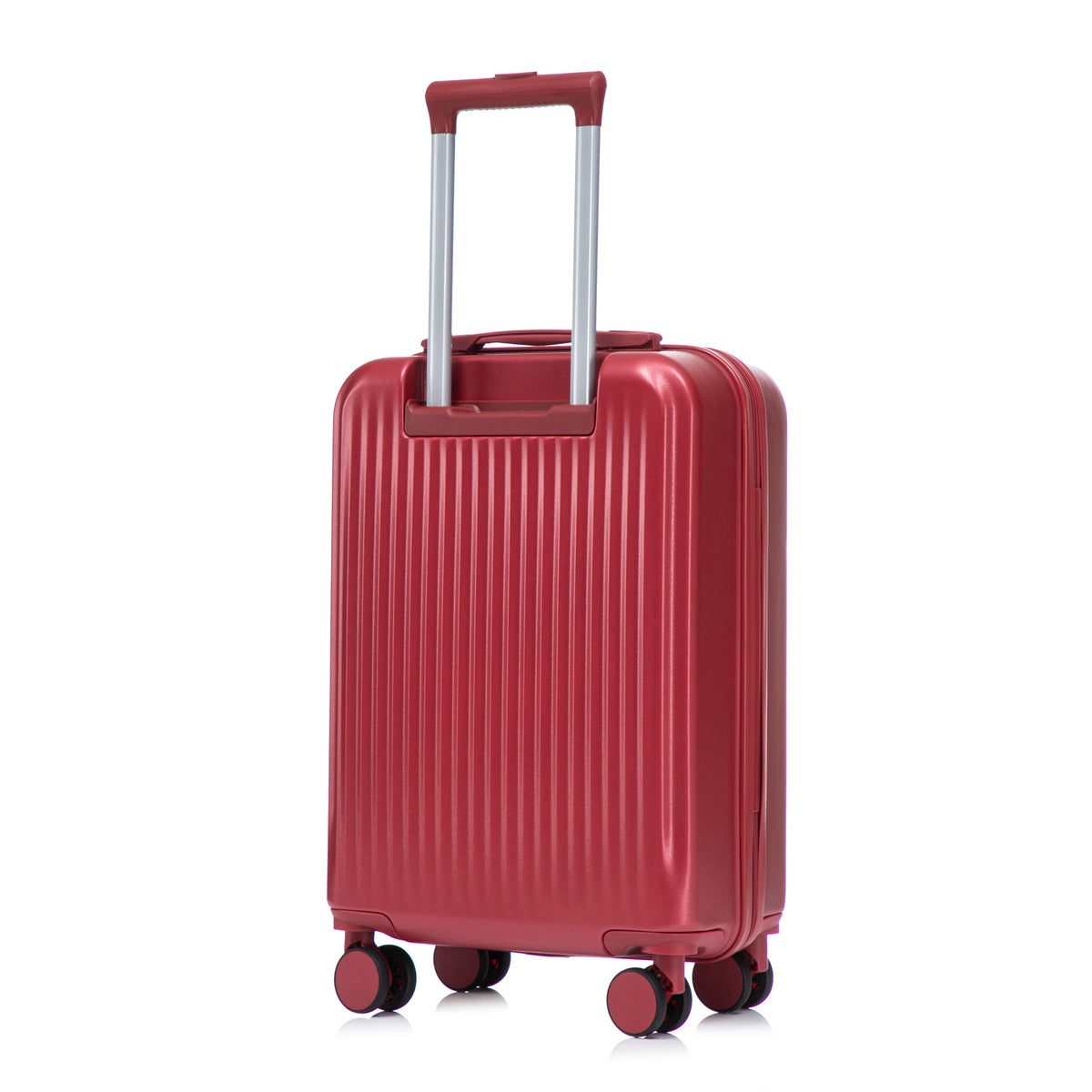 ABS Spinner Wheel Luggage Set with Combination Lock - Red, photo 17 of 47