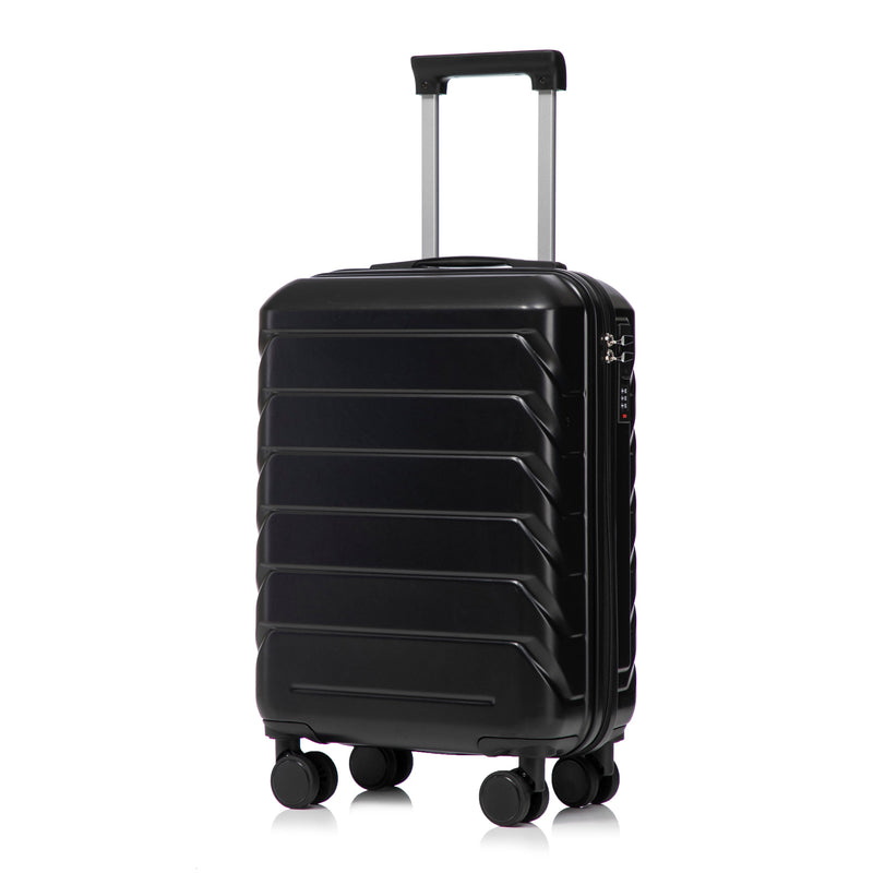 ABS Spinner Wheel Luggage Set with Combination Lock - Black, photo 18 of 38