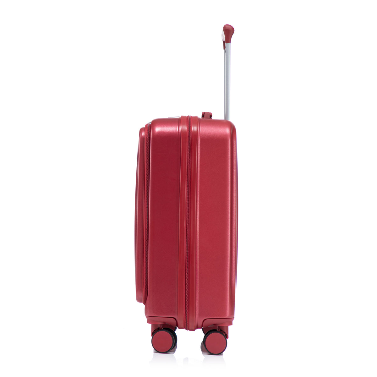 ABS Spinner Wheel Luggage Set with Combination Lock - Red, photo 18 of 47