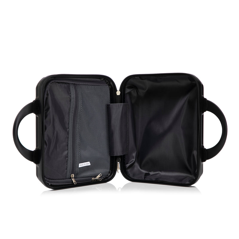 ABS Spinner Wheel Luggage Set with Combination Lock - Black, photo 27 of 38