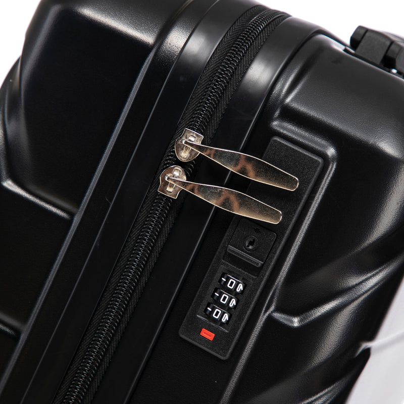 ABS Spinner Wheel Luggage Set with Combination Lock - Black, photo 36 of 38