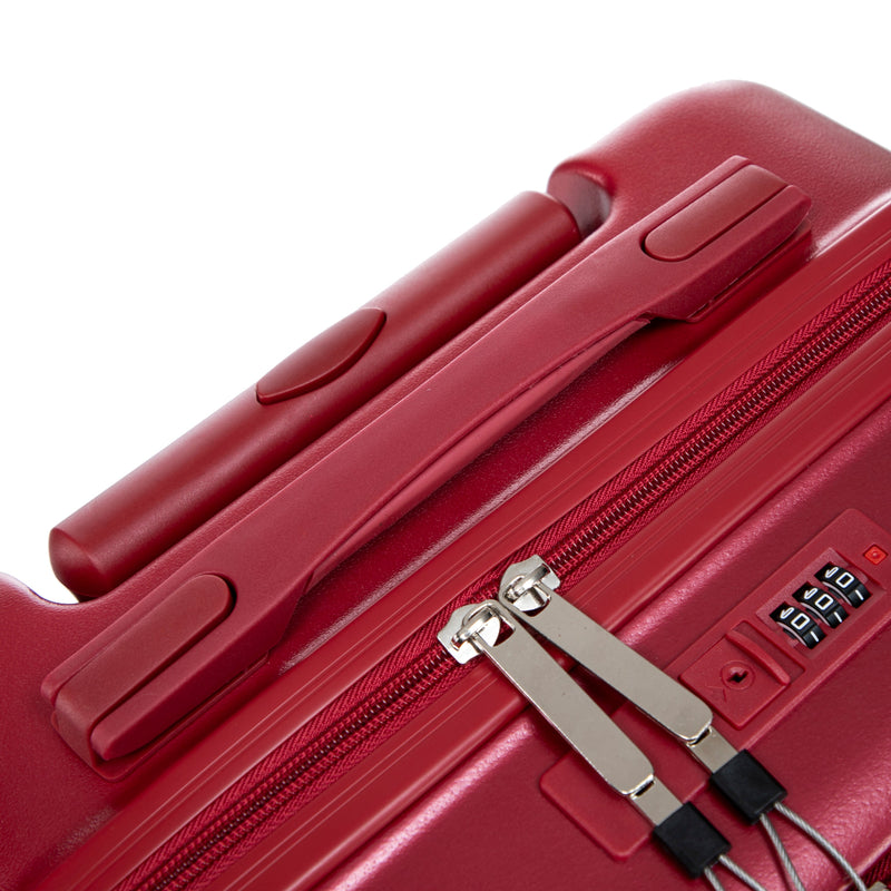 ABS Spinner Wheel Luggage Set with Combination Lock - Red, photo 36 of 47