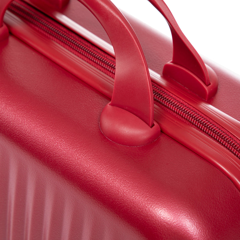 ABS Spinner Wheel Luggage Set with Combination Lock - Red, photo 40 of 47