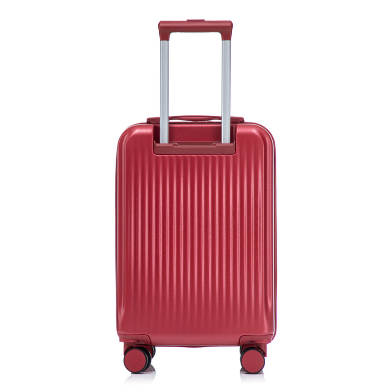 ABS Spinner Wheel Luggage Set with Combination Lock - Red, photo 47 of 47