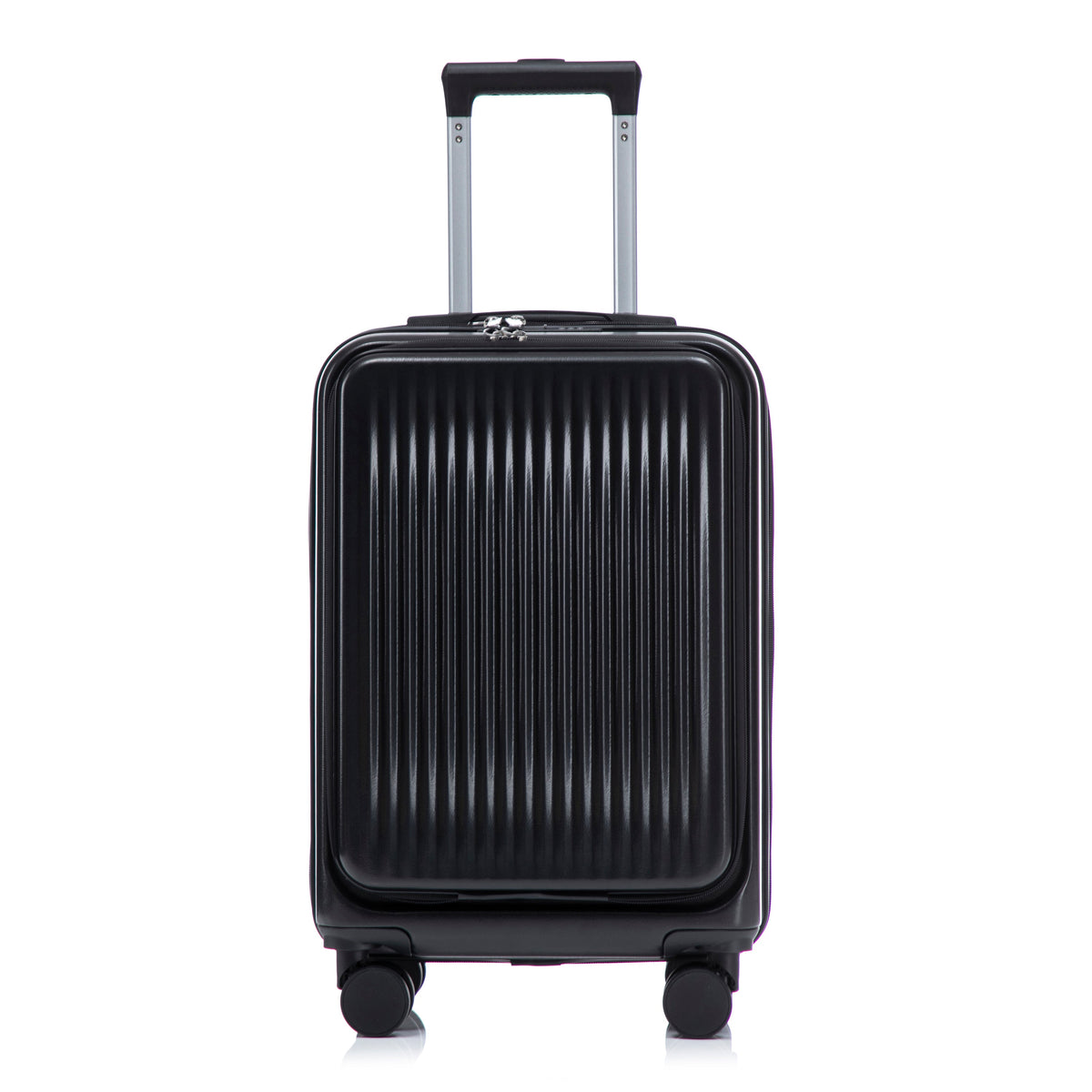 ABS Spinner Wheel Luggage Set with Cosmetic Case - Black, photo 15 of 47