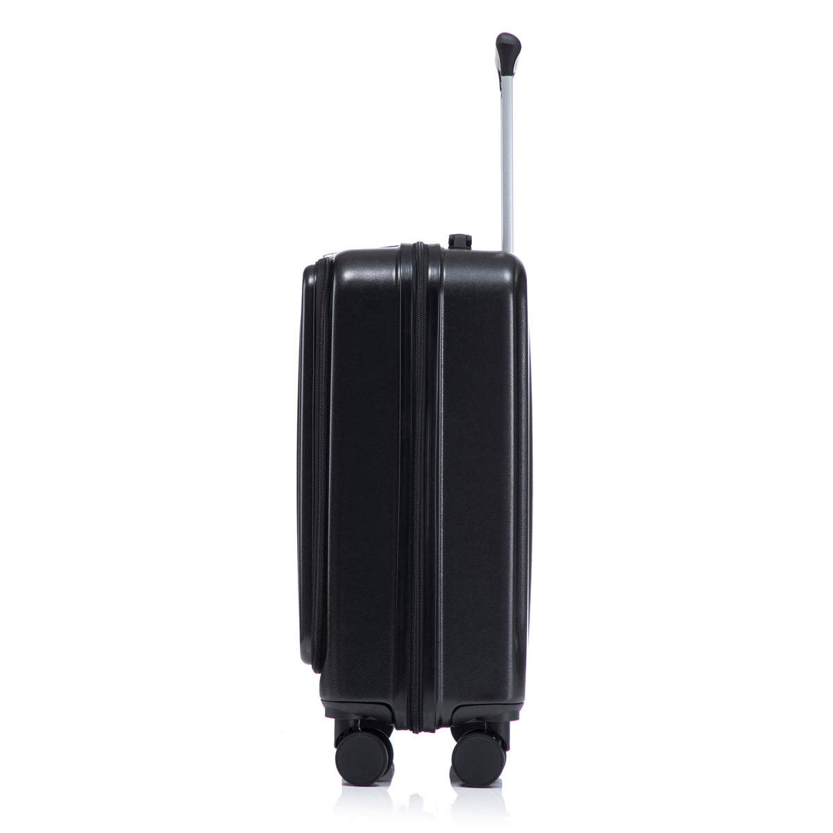 ABS Spinner Wheel Luggage Set with Cosmetic Case - Black, photo 18 of 47