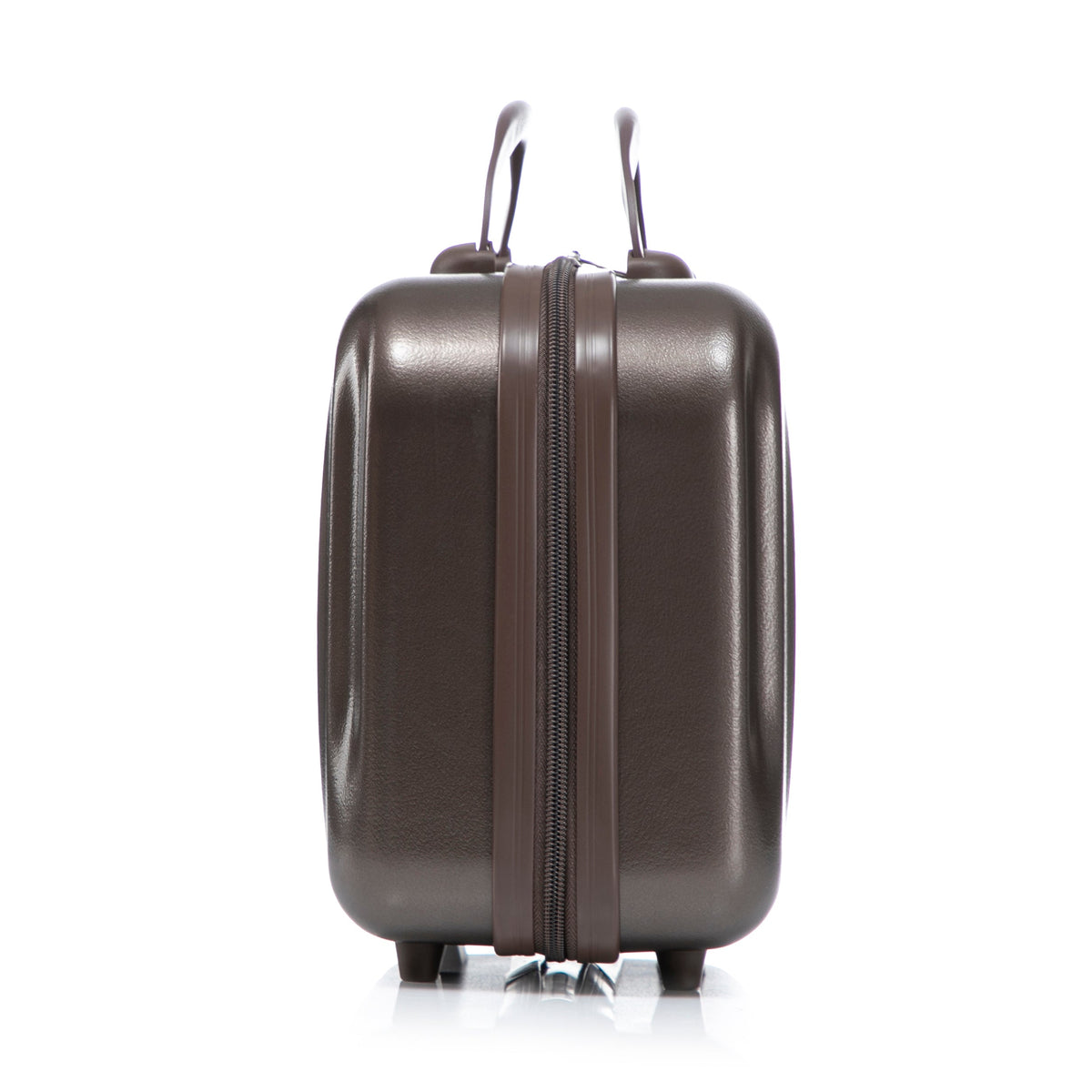 ABS Spinner Wheel Luggage Set with Cosmetic Case - Brown, photo 22 of 47
