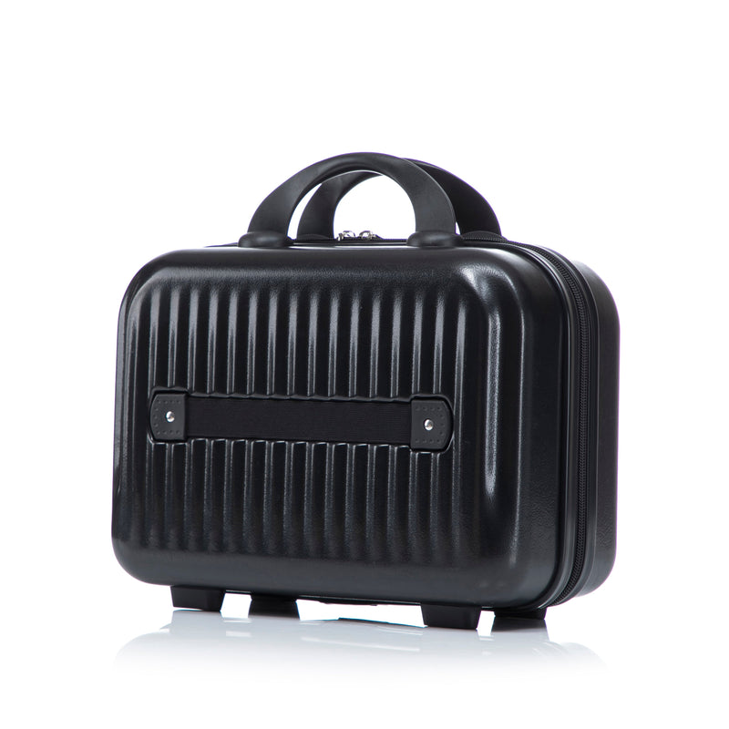 ABS Spinner Wheel Luggage Set with Cosmetic Case - Black, photo 30 of 47