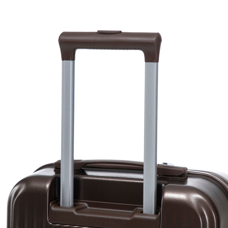 ABS Spinner Wheel Luggage Set with Cosmetic Case - Brown, photo 36 of 47