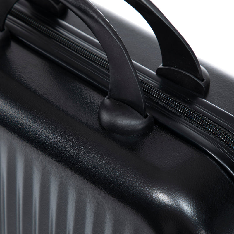 ABS Spinner Wheel Luggage Set with Cosmetic Case - Black, photo 45 of 47