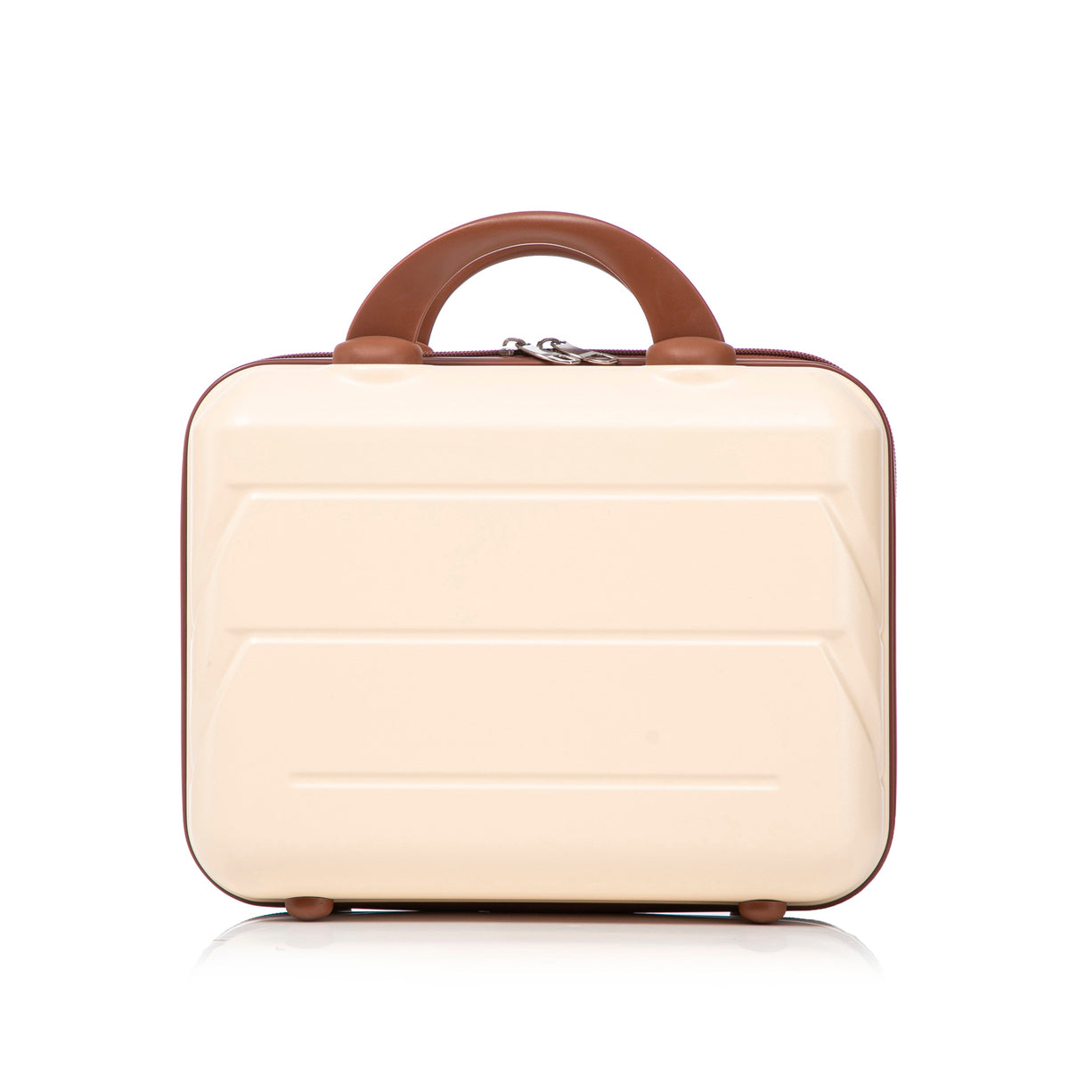 Beige 2-Piece Spinner Luggage Set with Hard Shell - Beige, photo 22 of 38