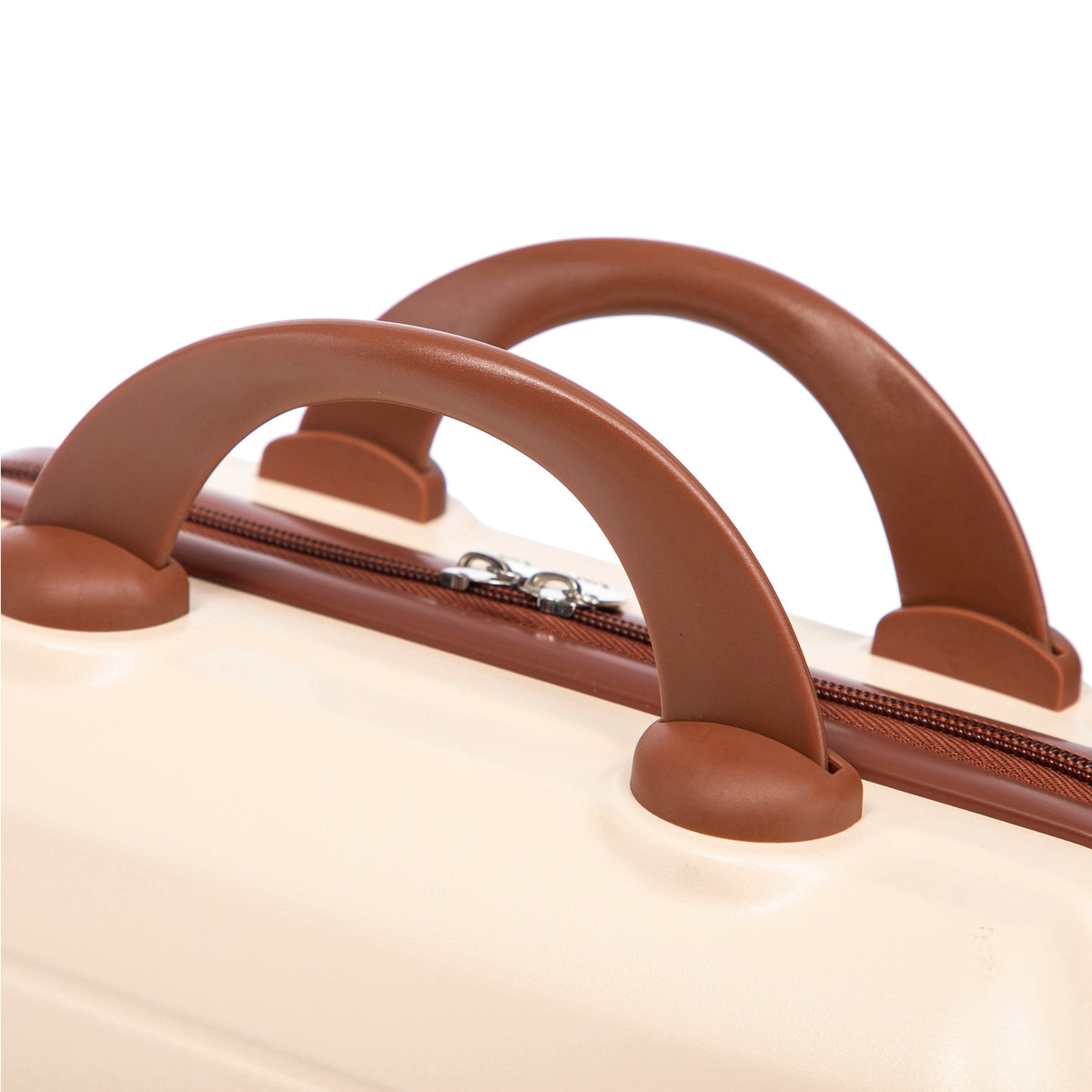 Beige 2-Piece Spinner Luggage Set with Hard Shell - Beige, photo 25 of 38